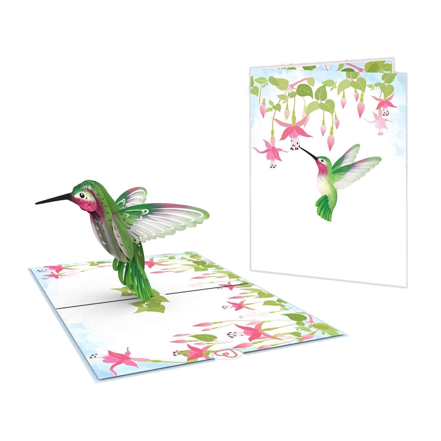 Kolibri Pop-Up Karte