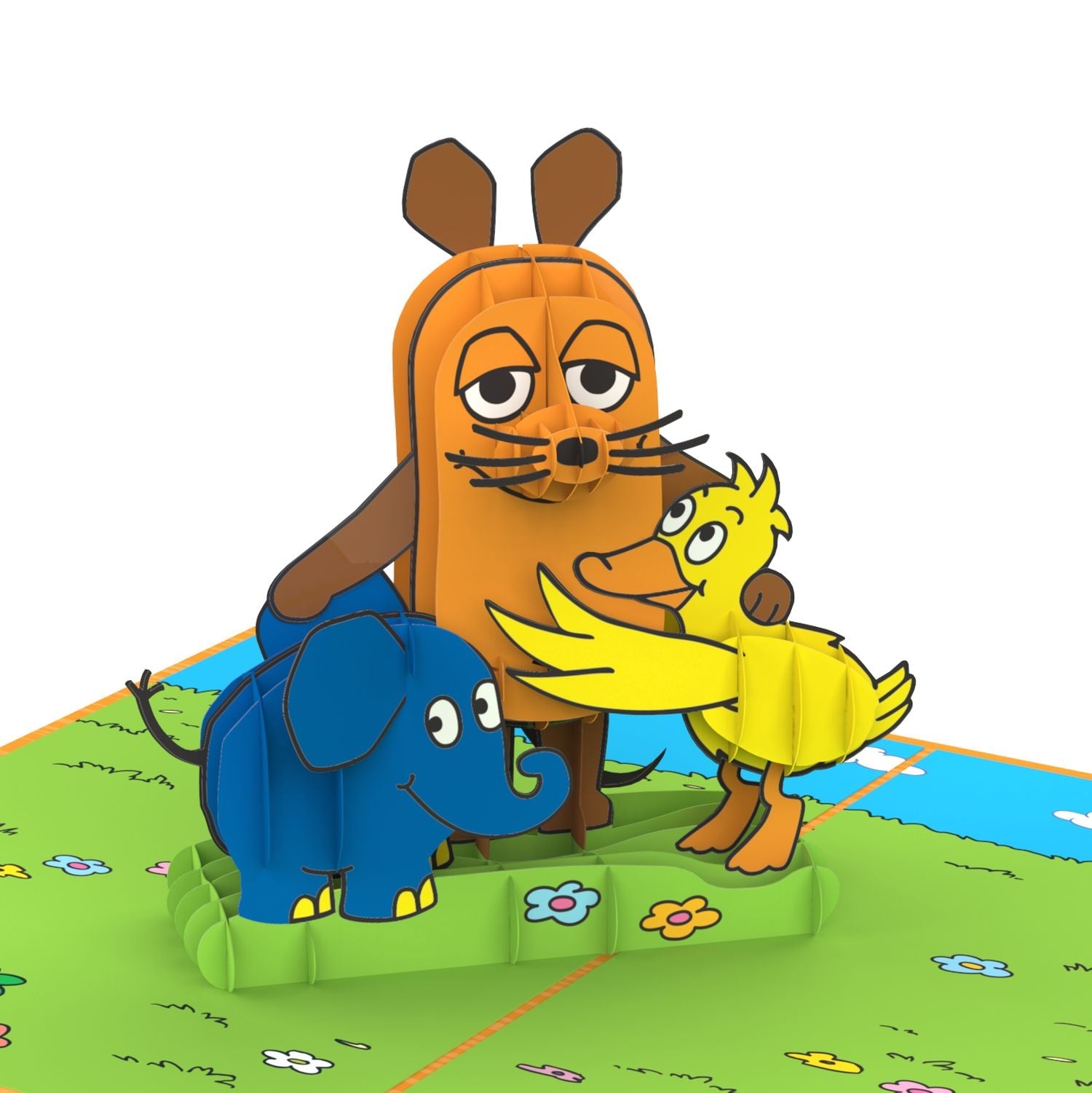 Carte pop-up Best Friends de The Mouse®