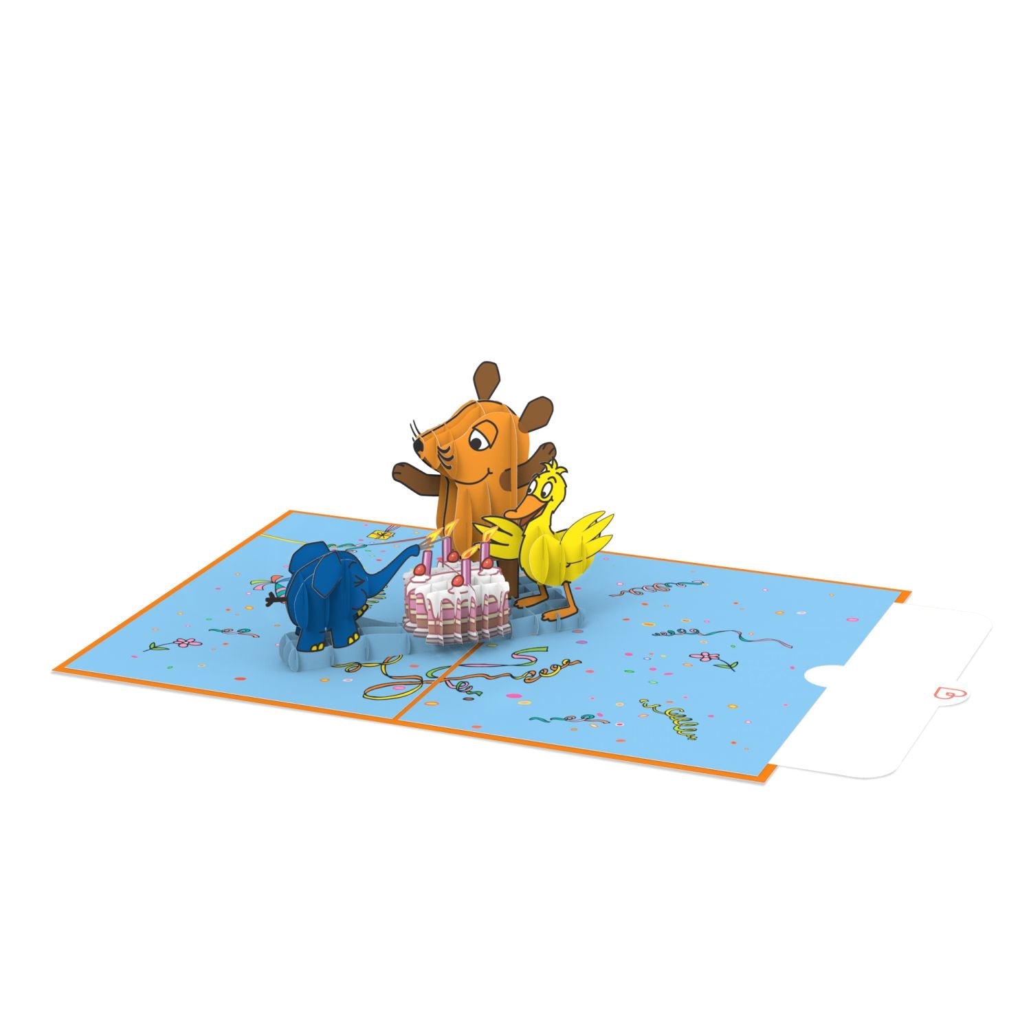 Carte pop-up Joyeux anniversaire The Mouse®