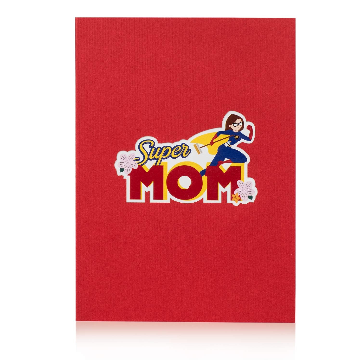 Super Mom Pop-Up Karte