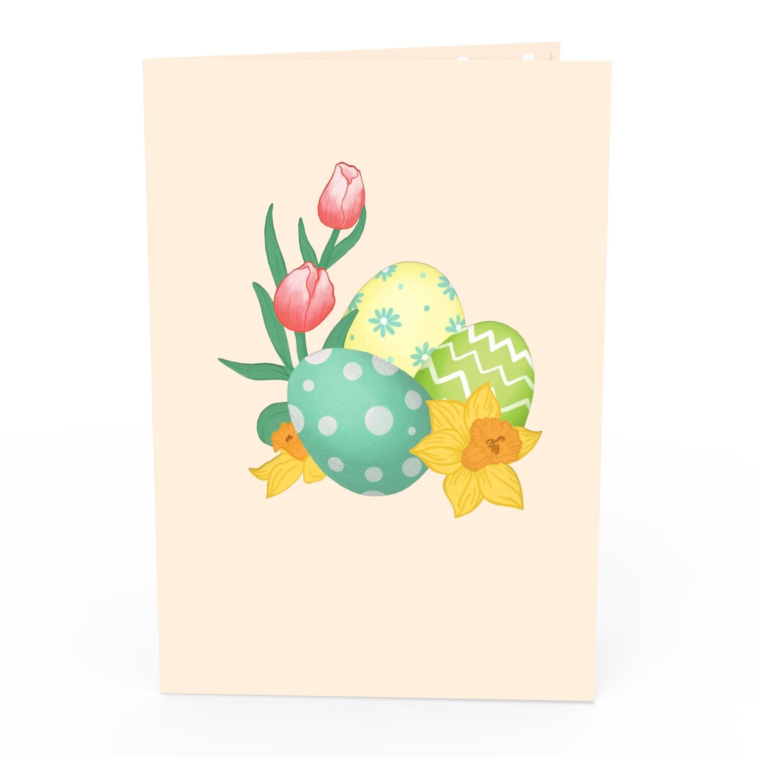 Carte pop-up œuf de Pâques