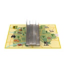 Leipzig Pop-Up Karte