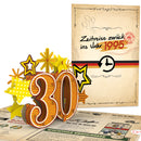 Zurück ins Jahr 1995 Pop-Up Karte