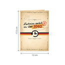 Zurück ins Jahr 1946 Pop-Up Karte