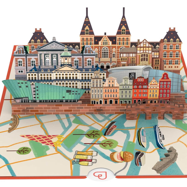 Amsterdam Pop-Up Karte