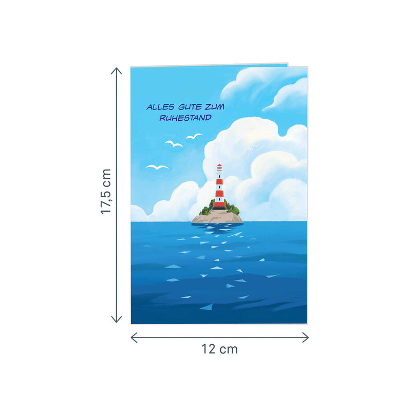 Auf zu neuen Abenteuern Segelschiff Pop-Up Karte
