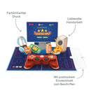 Gaming Controller Pop-Up Karte
