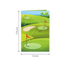 Golf Pop-Up Karte
