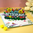 Carte pop-up de bon rétablissement