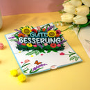 Carte pop-up de bon rétablissement