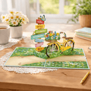 Gute Wünsche Pop-Up Karte