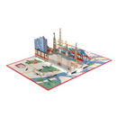 Hamburg Pop-Up Karte