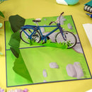 Carte pop-up vélo