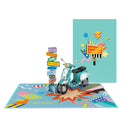 Jugendweihe Pop-Up Karte