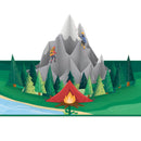 Carte pop-up d'escalade