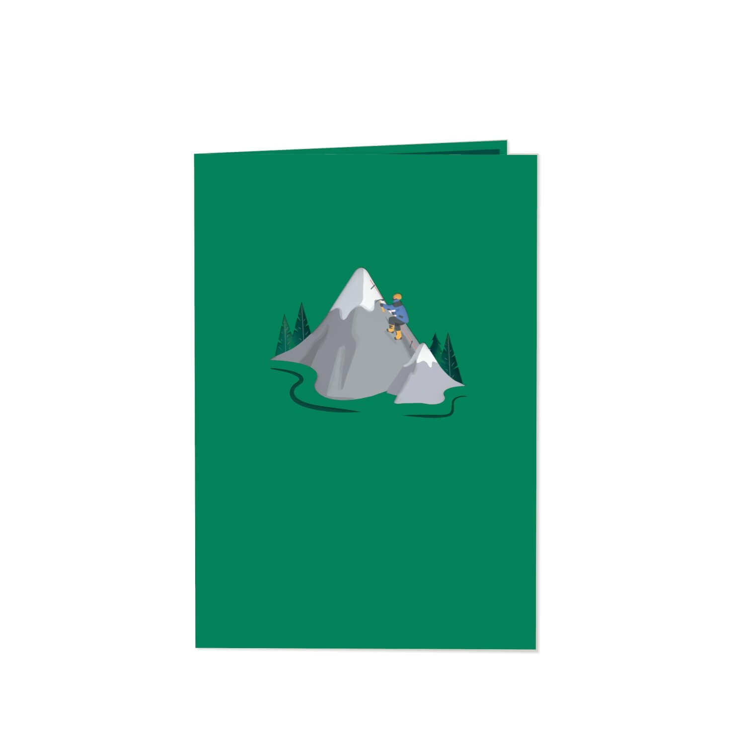 Carte pop-up d'escalade