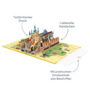 Leipzig Pop-Up Karte