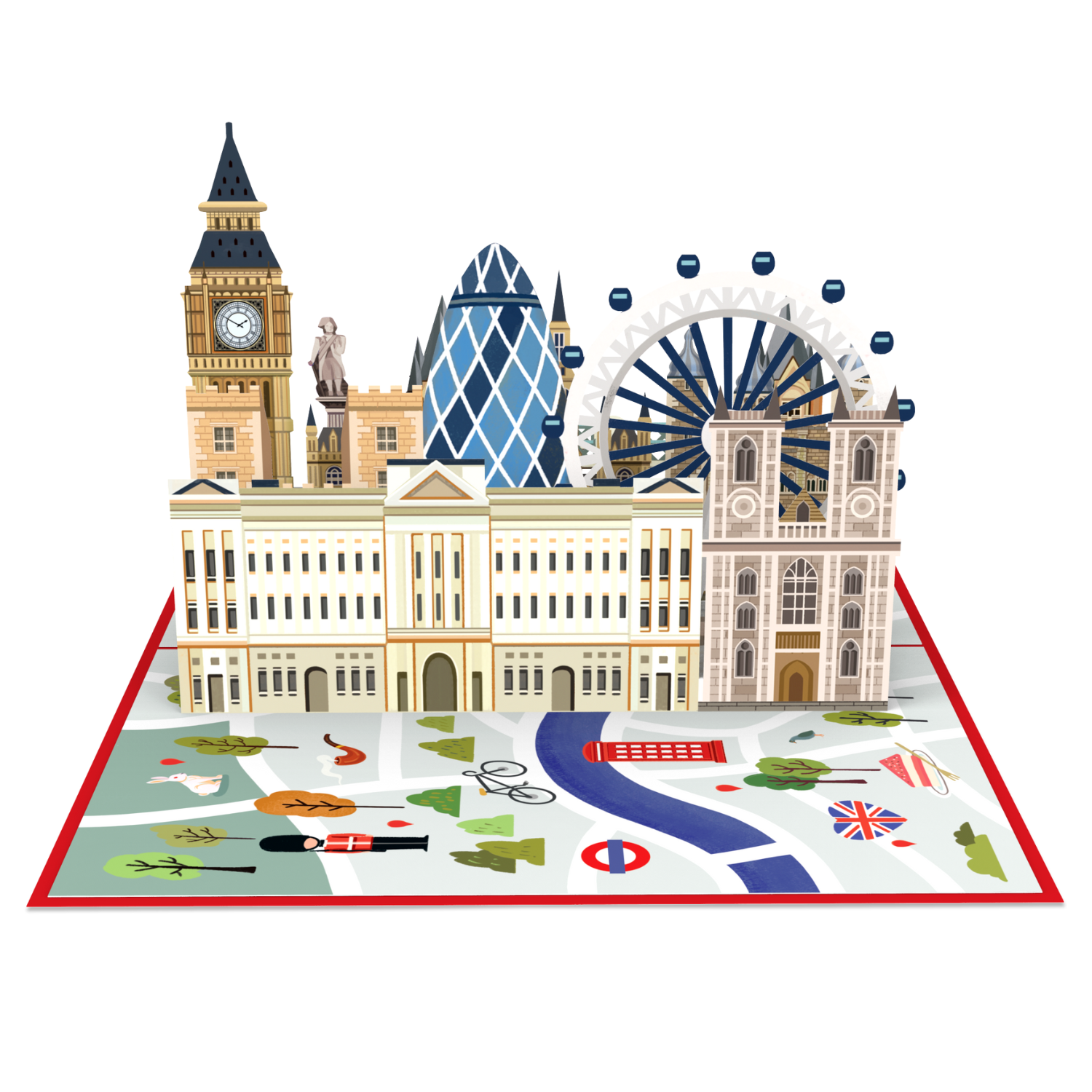 London Pop-Up Karte