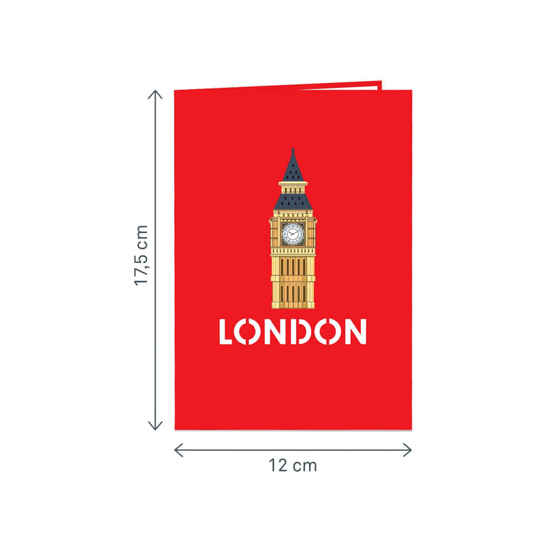 London Pop-Up Karte
