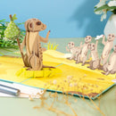 XXL Mach's Gut Erdmännchen Pop-Up Karte