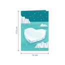 Pinguinliebe Pop-Up Karte