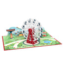 Riesenrad Pop-Up Karte