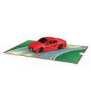 Carte pop-up de voiture de sport