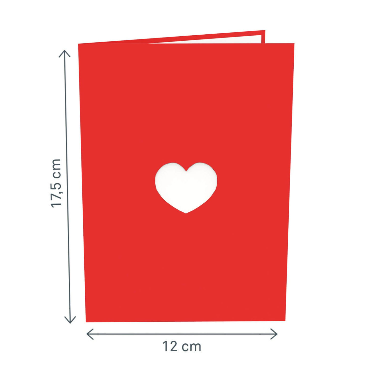 Carte pop-up ours en peluche avec coeur