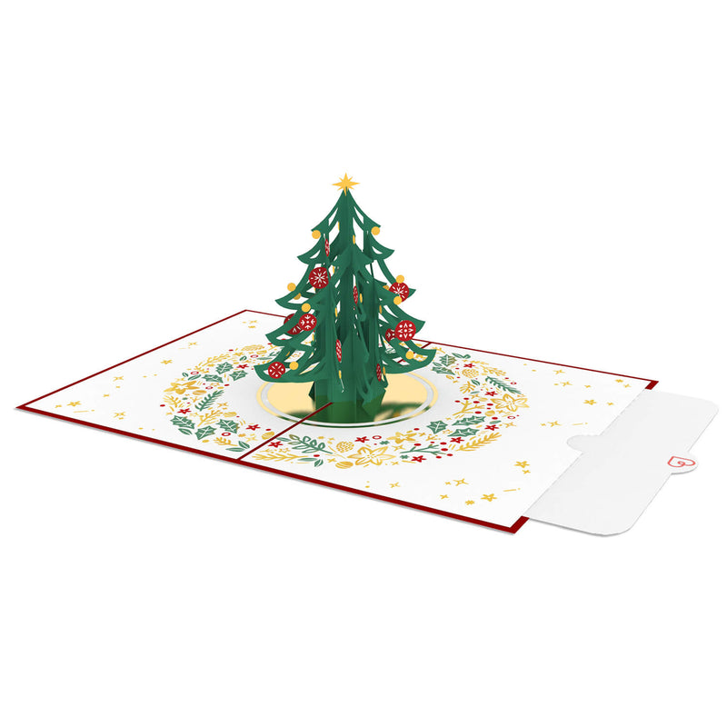 Weihnachtsbaum Pop-Up Karte