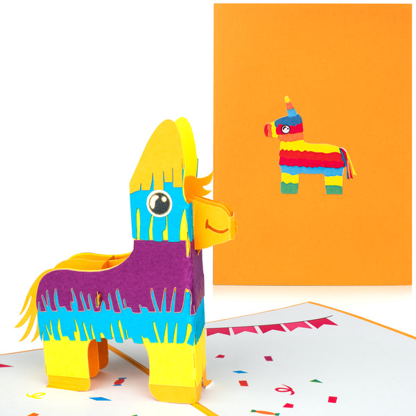 Cartes pop-up Piñata