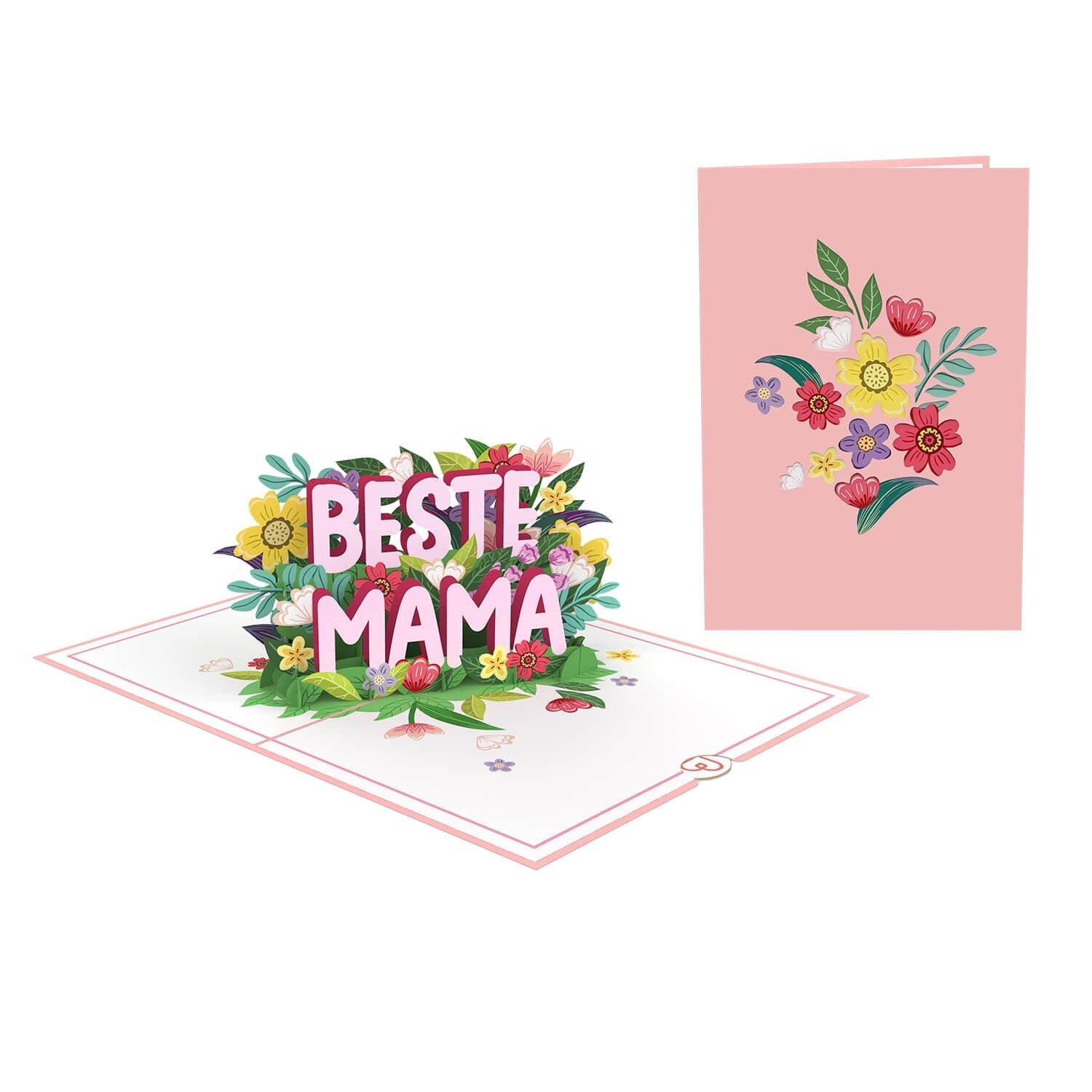 Carte pop-up de la meilleure maman
