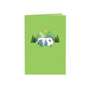 Carte Pop-Up Camping