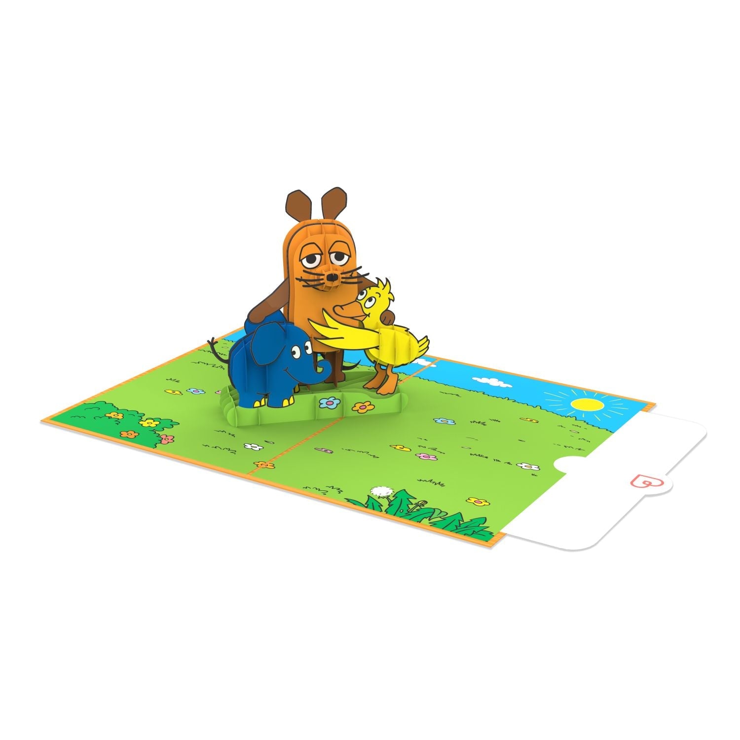 Carte pop-up Best Friends de The Mouse®
