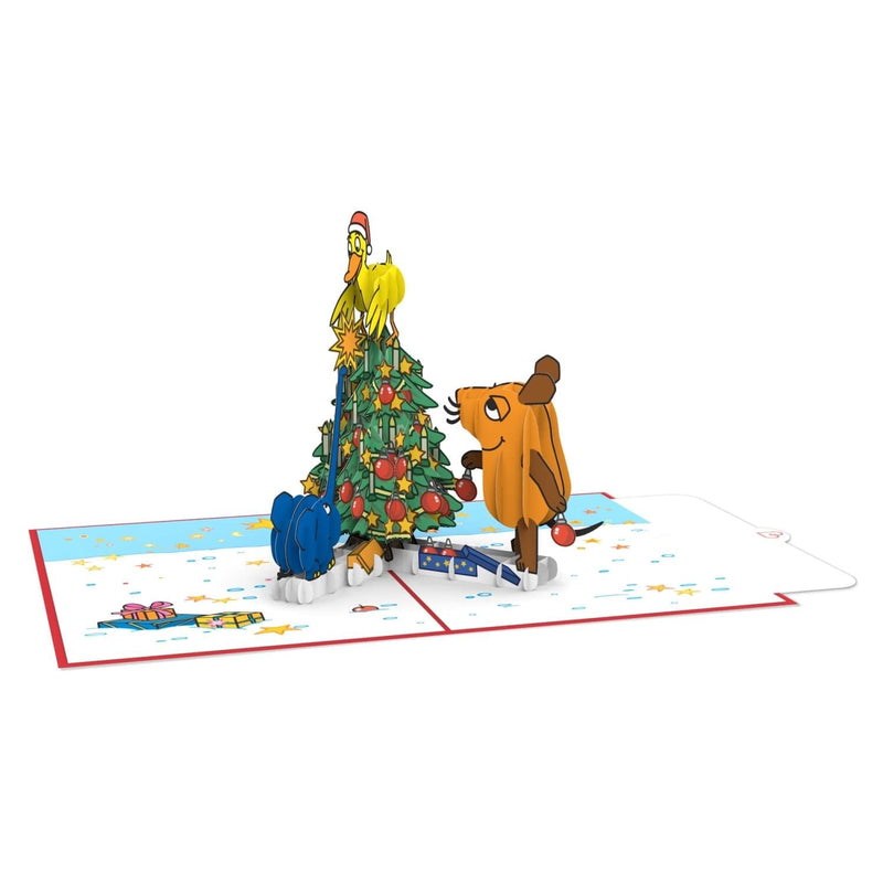 Die Maus® Weihnachtsbaum Pop-Up Karte
