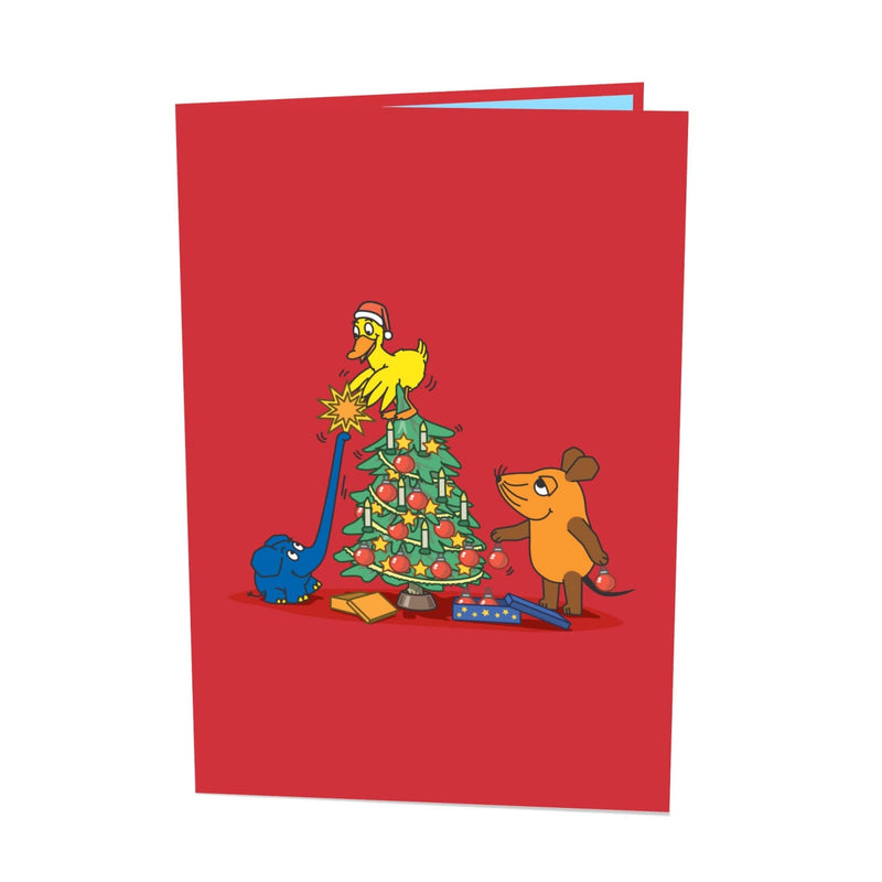 Carte pop-up arbre de Noël The Mouse®