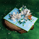 Gänseblümchen mit Schmetterling Pop-Up Karte