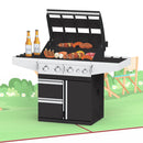 Gasgrill Pop-Up Karte