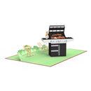 Gasgrill Pop-Up Karte