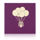 Pop-Up-Karte-Geschenkbox (Violett)-PaperCrush