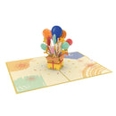Carte pop-up pour coffret cadeau