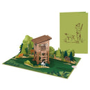 Carte pop-up Chasseur