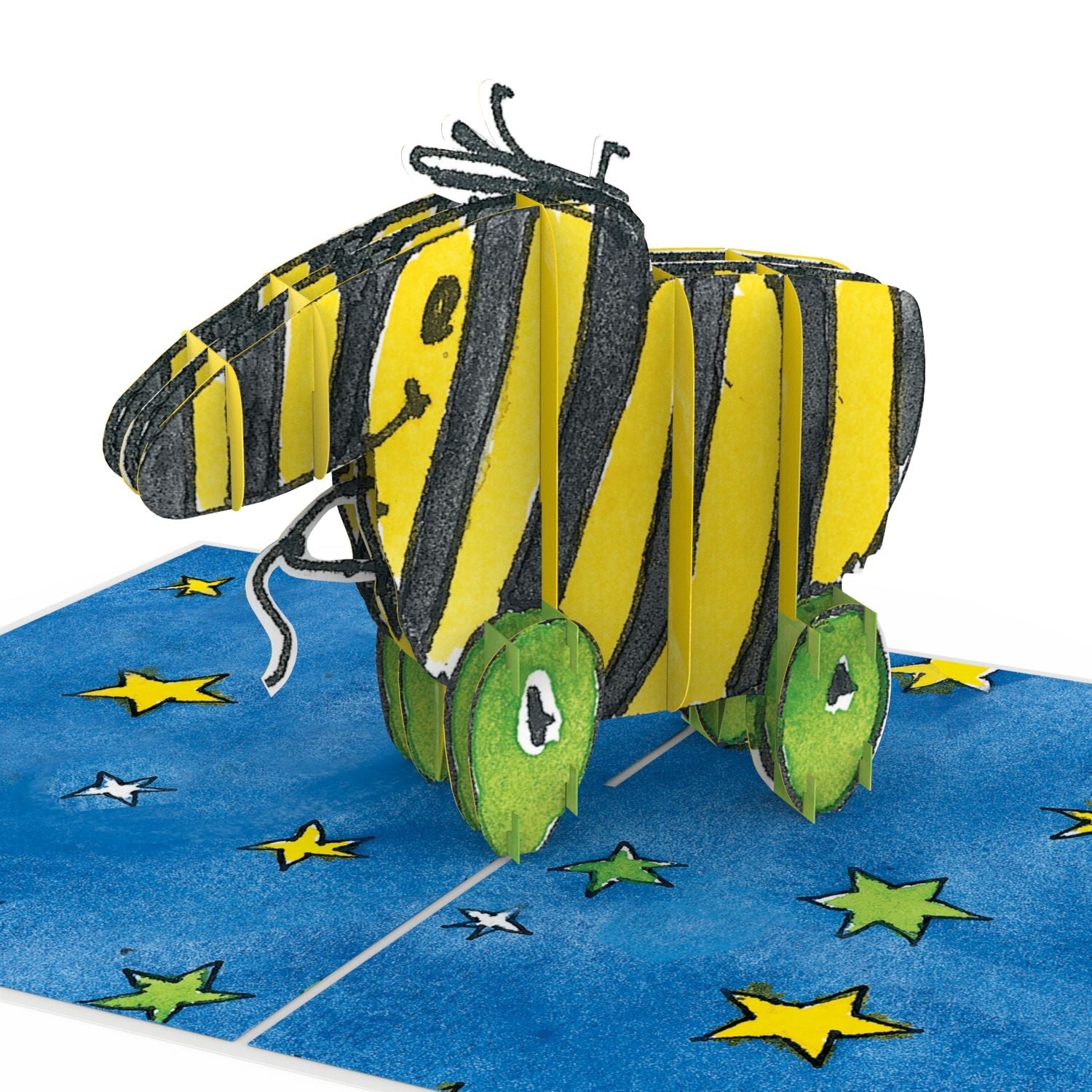 Carte pop-up Canard tigre Janosch®