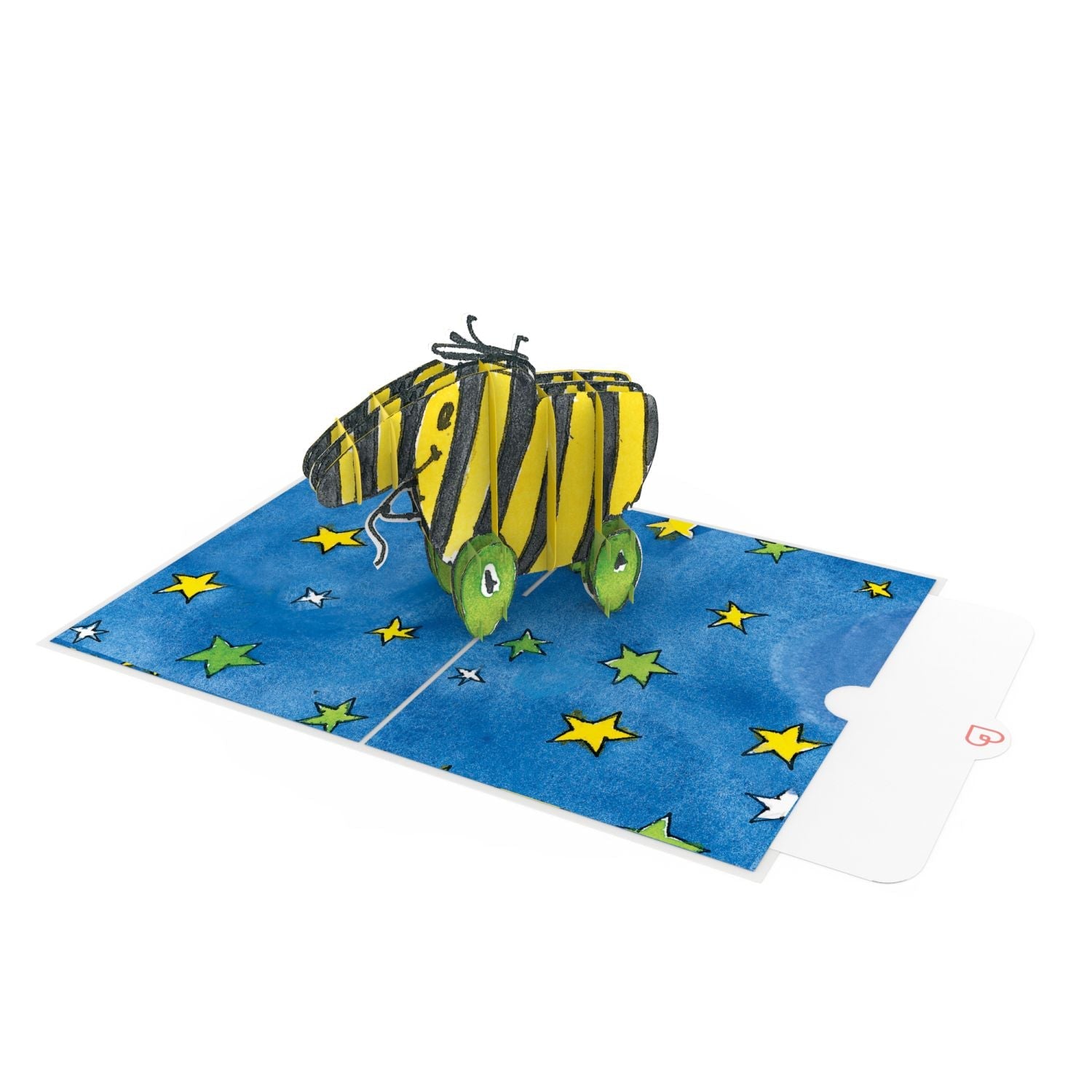 Carte pop-up Canard tigre Janosch®
