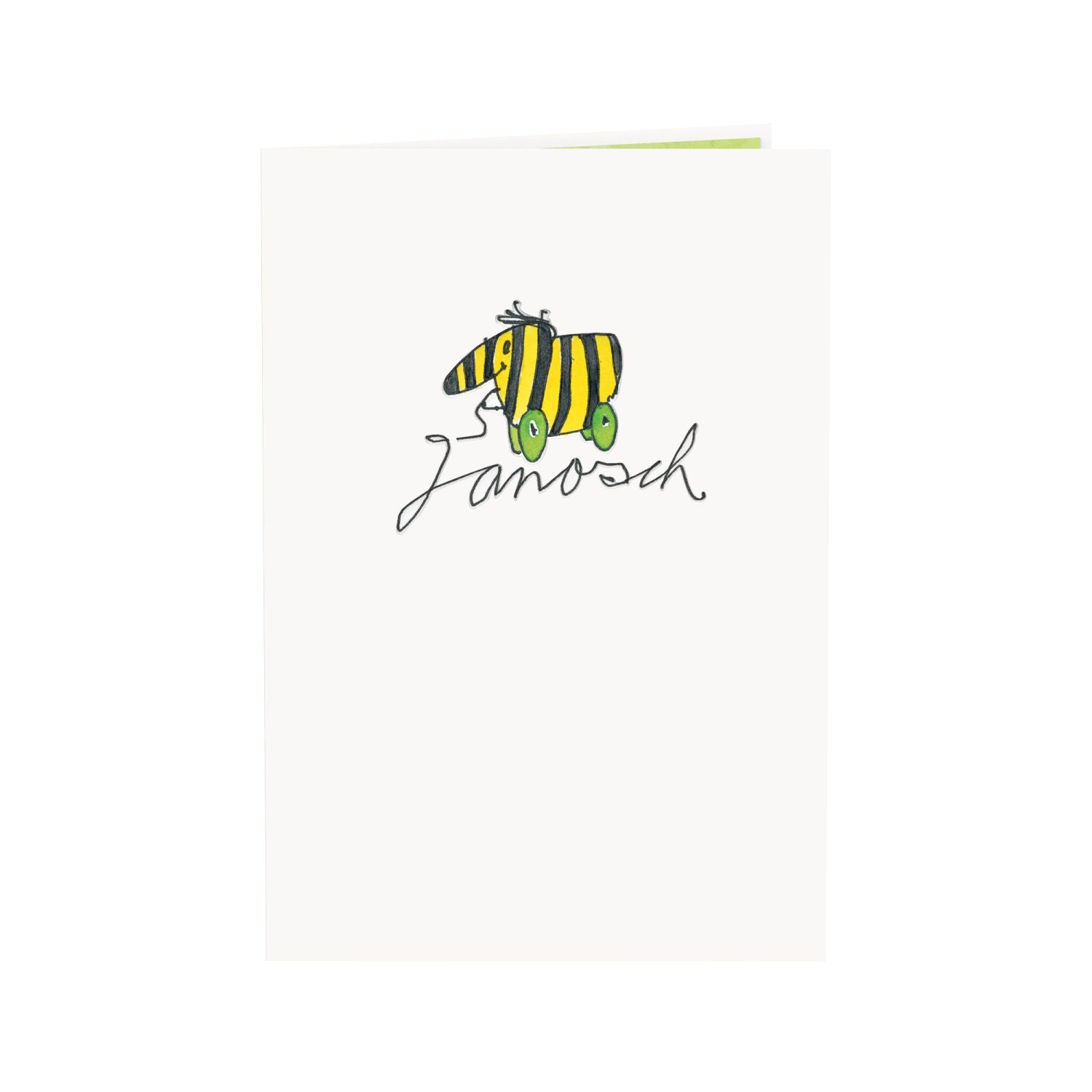 Carte pop-up Canard tigre Janosch®