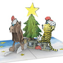 Janosch® Weihnachtsbaum Pop-Up Karte
