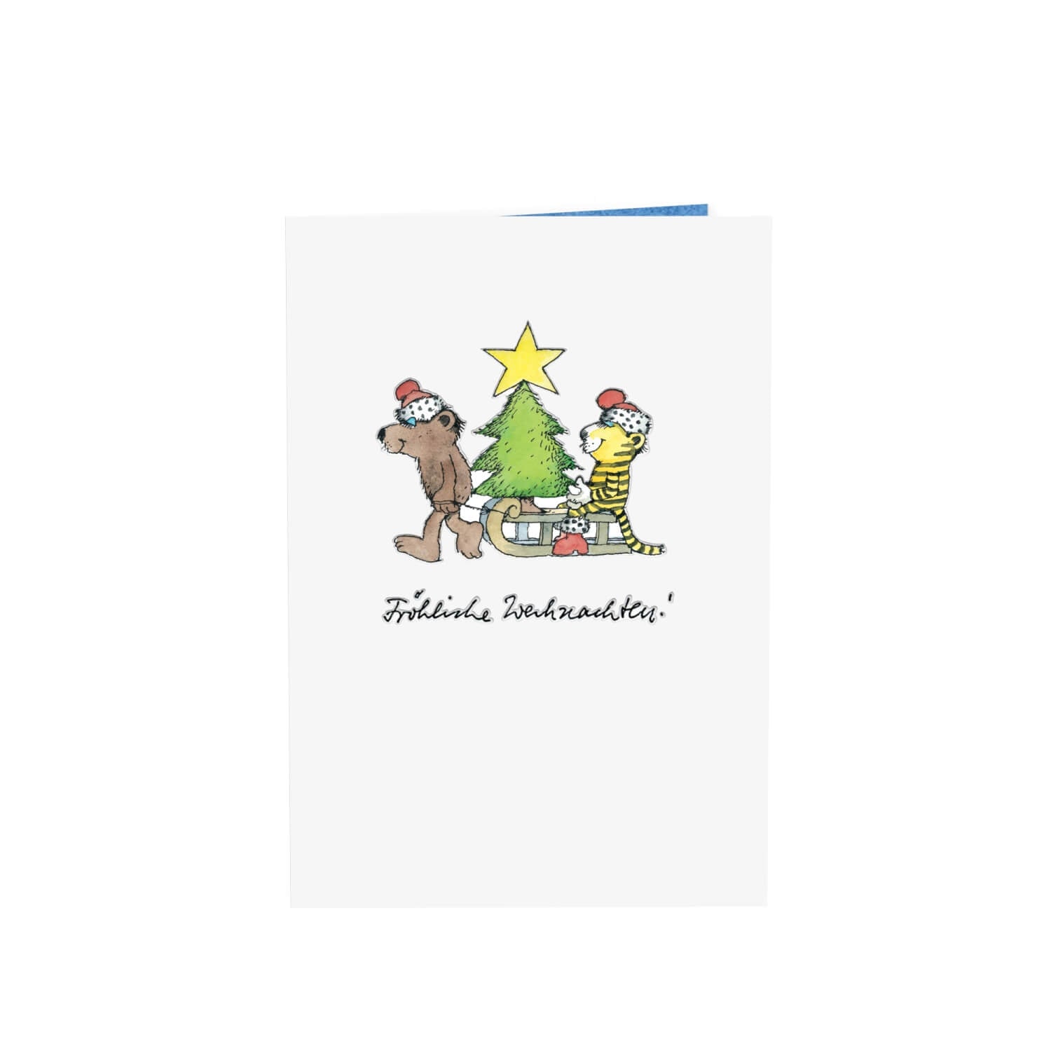 Carte pop-up Sapin de Noël Janosch®