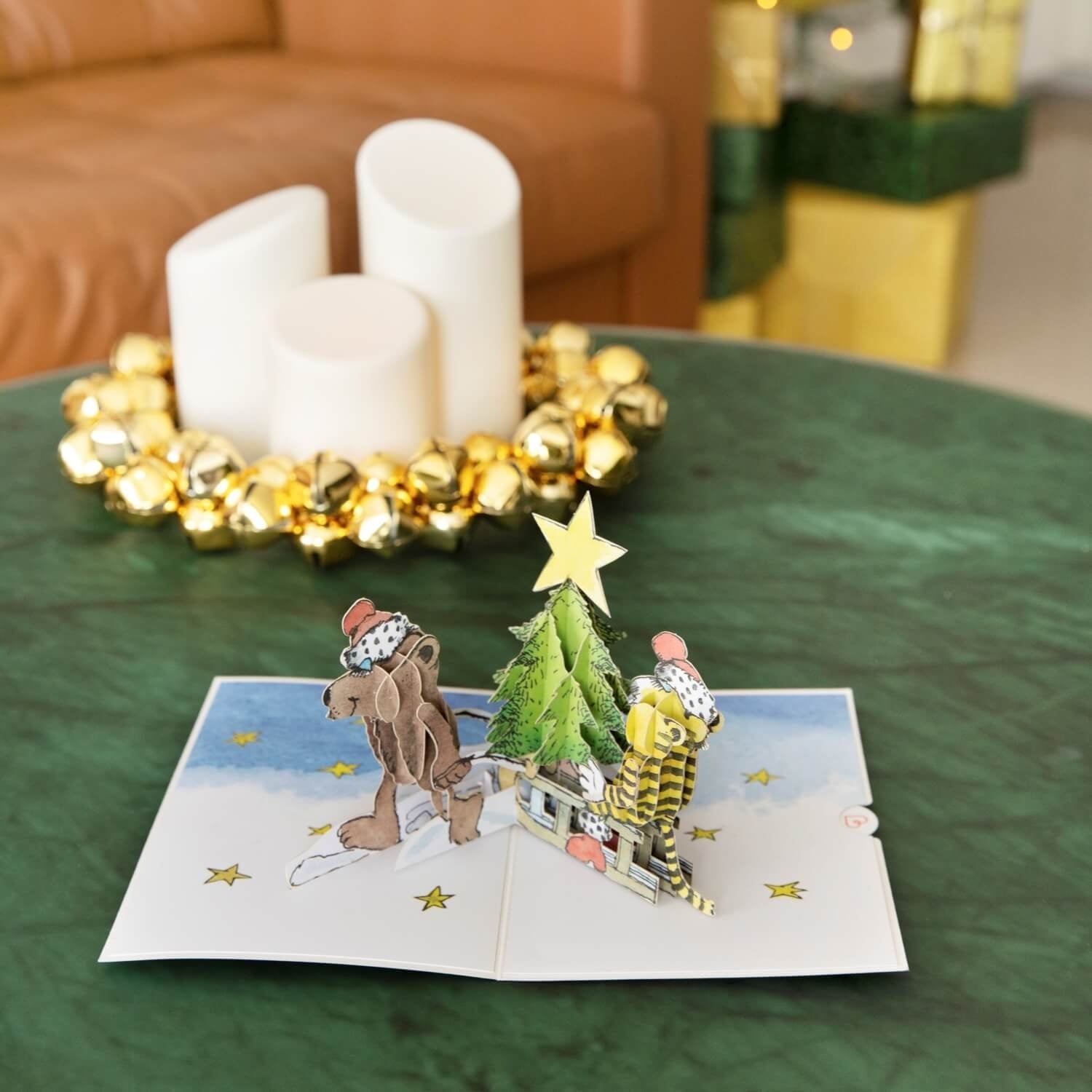 Carte pop-up Sapin de Noël Janosch®