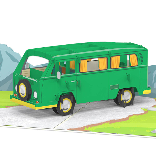 Carte pop-up minibus