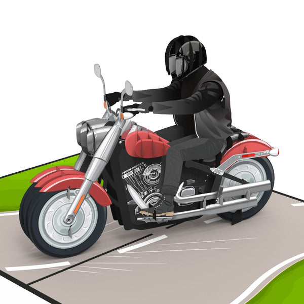 Carte pop-up moto