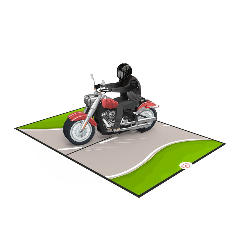 Carte pop-up moto